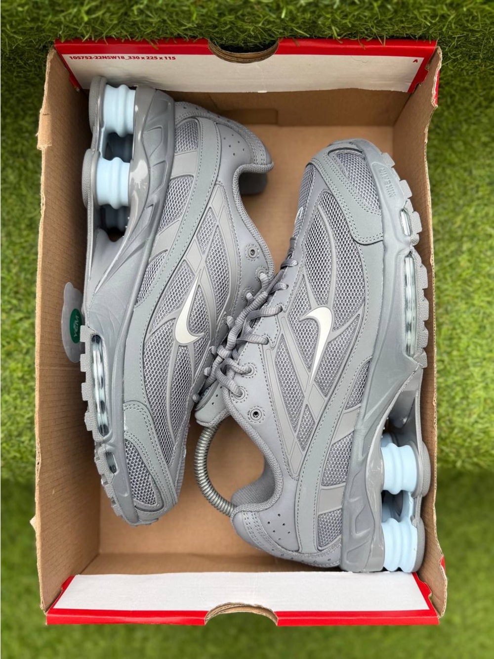 Nike Shox Ride 2 Cool Grey Celestine Blue Shoes Brand New Men’s
II7635-003